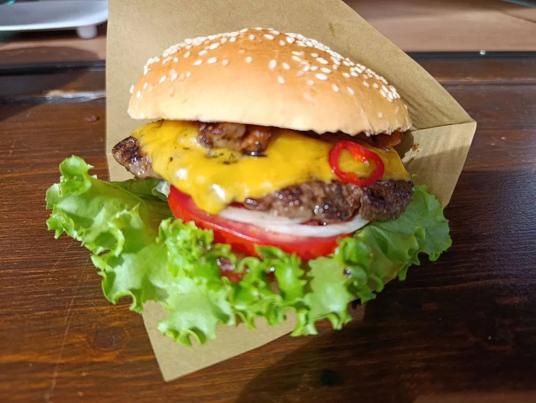 Handgemachte Burger